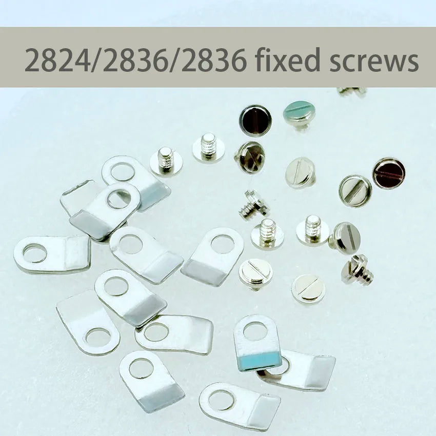 Watch Movement Retaining Plates and Screws for 2824, 2834 and 2836