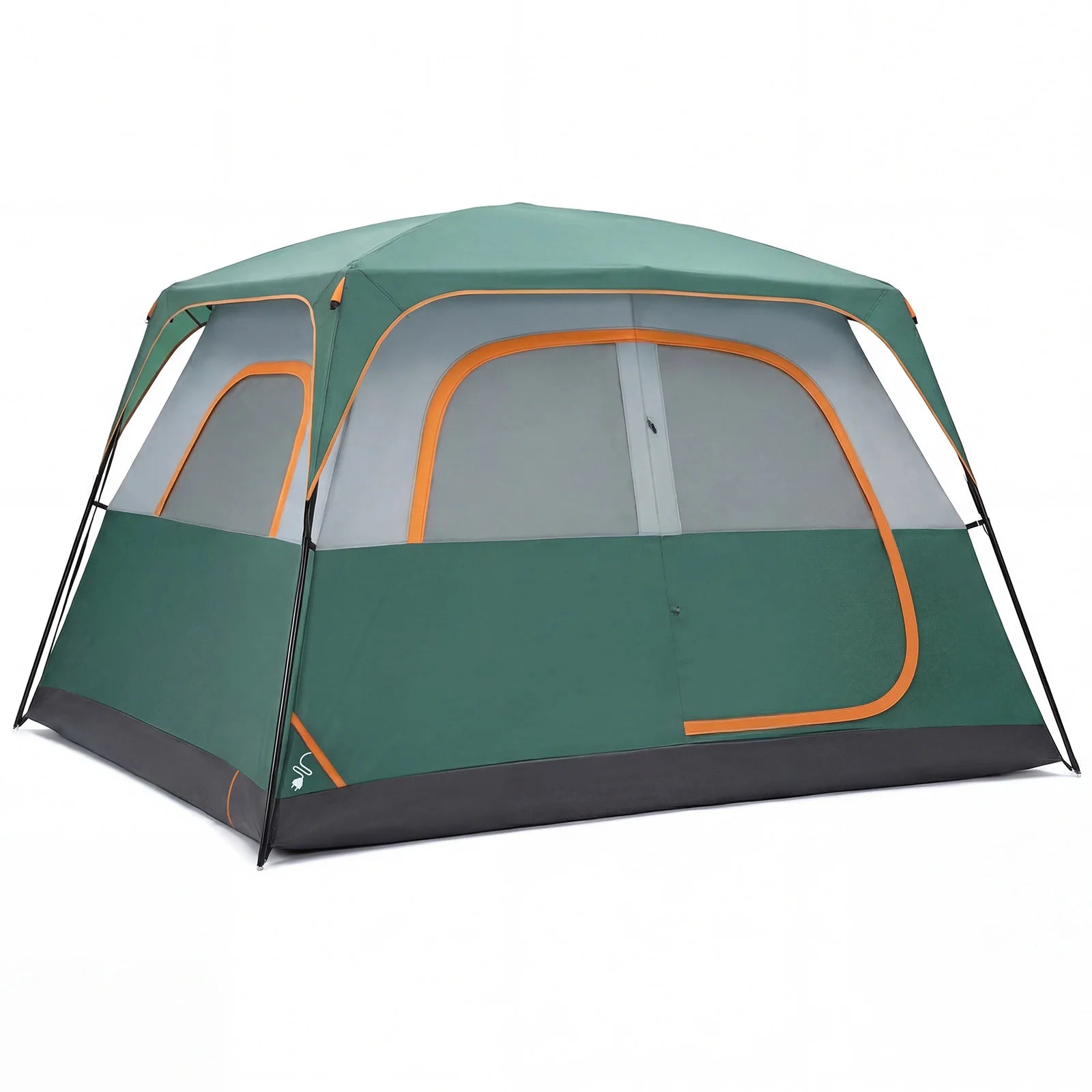 6 Person Camping Tent Waterproof Instant Setup Family Dome Shelter