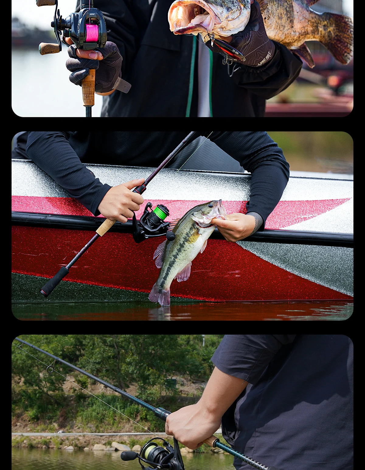 HANDING Magic L Spinning & Casting Fishing Rod