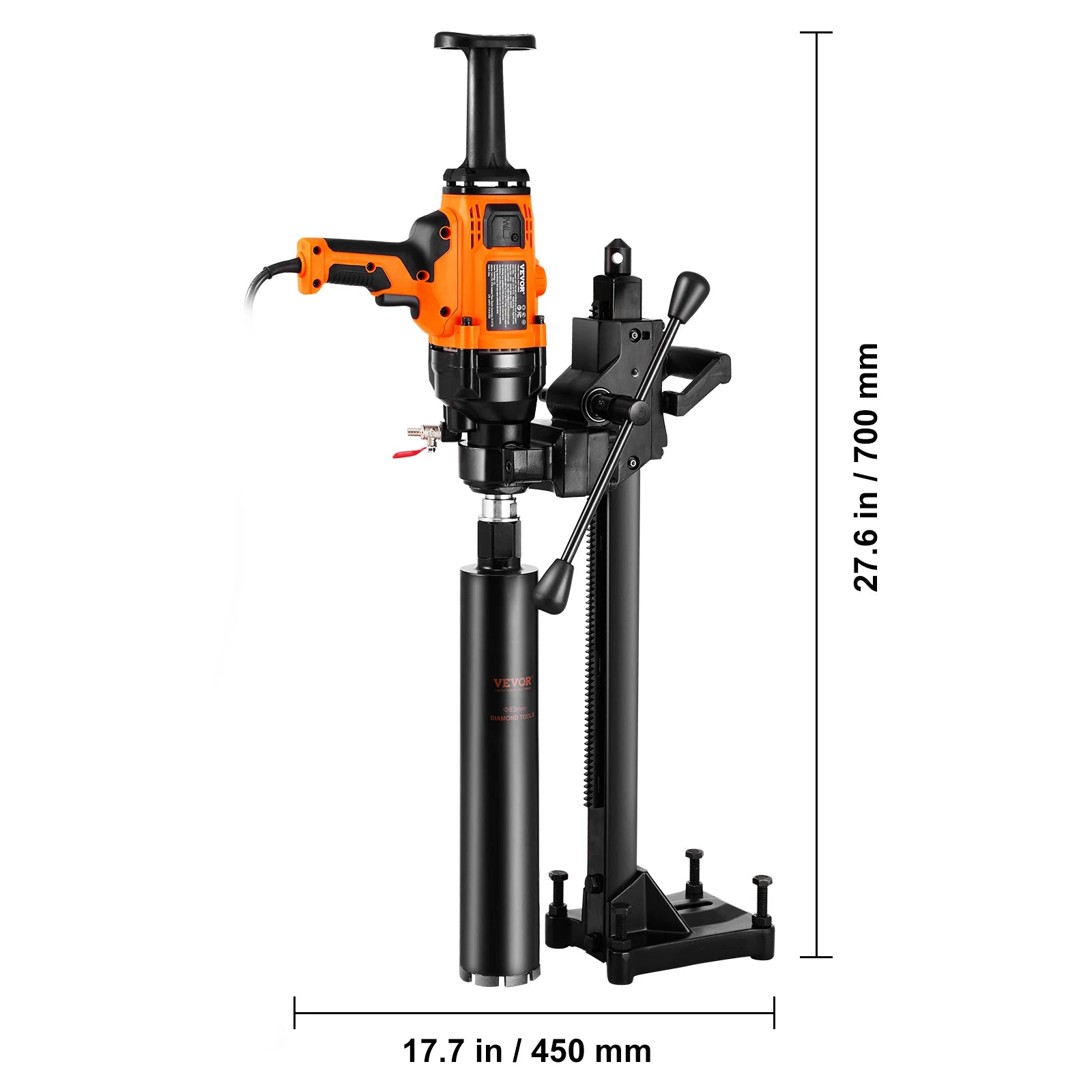 Handheld Core Drill Machine 2000W/2600W Wet & Dry Concrete Drill