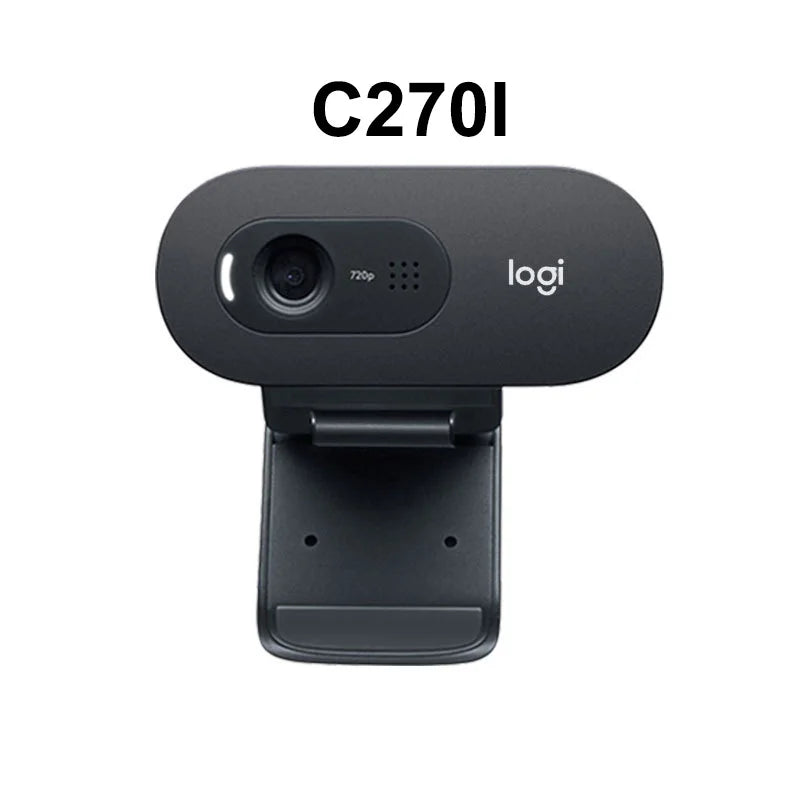 Logitech C270i HD Webcam with Built‑In Microphone