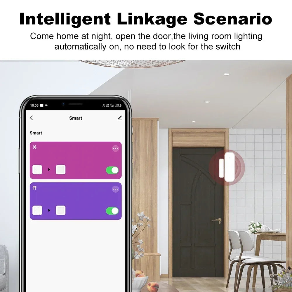 Zigbee 3.0 kontakt na dvere a okná