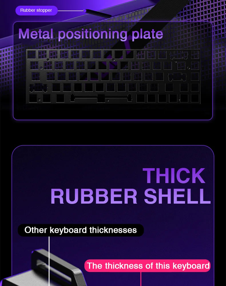 AULA WIN60 WIN68 HE Esports magnetyczna klawiatura gamingowa z przełącznikami