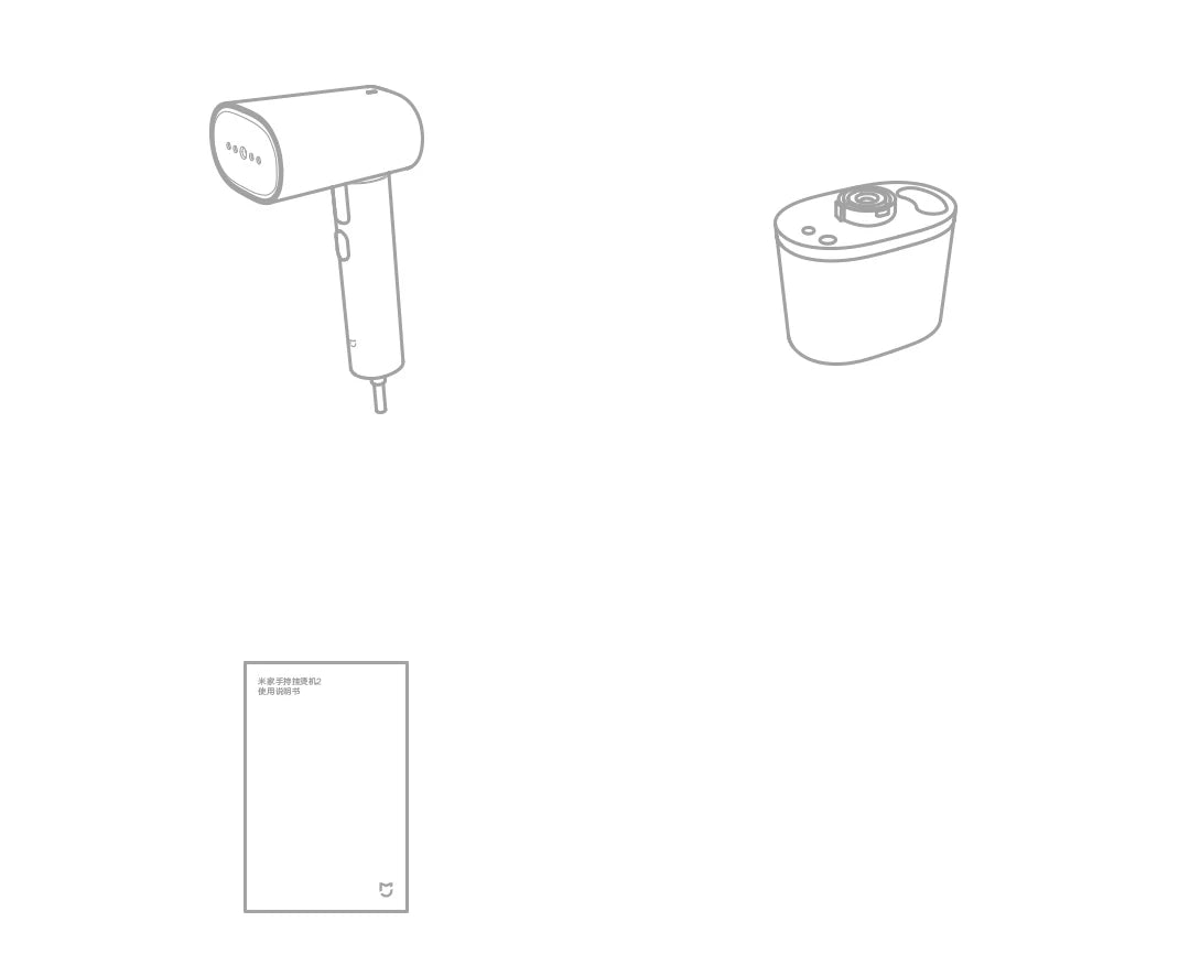 New XIAOMI MIJIA Handheld Garment Steamer 2 iron Home Electric Steam Cleaner Portable Foldable Mite Removal Flat Ironing Machine 