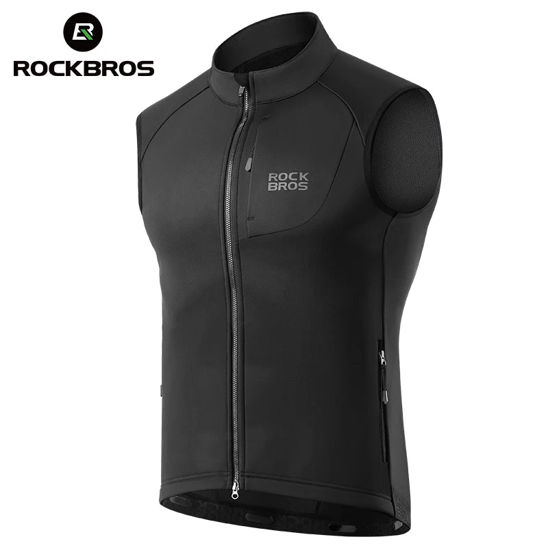 Men’s Windproof Cycling Vest for Cold Weather Riding