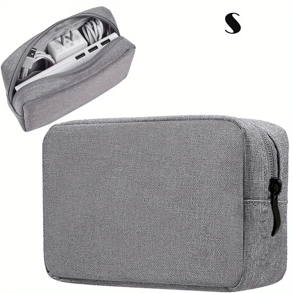 Travel Cable and Small Electronics Organiser Bag