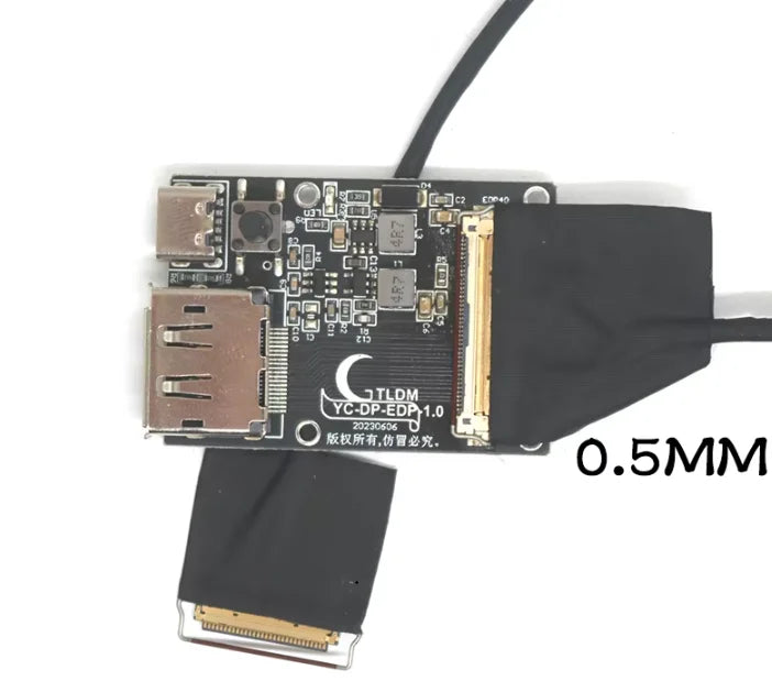 Opțiuni placă driver DisplayPort către eDP