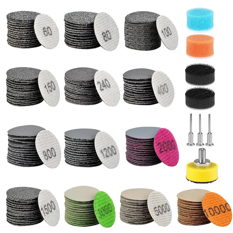 25 mm Wet and Dry Sanding Disc Kit