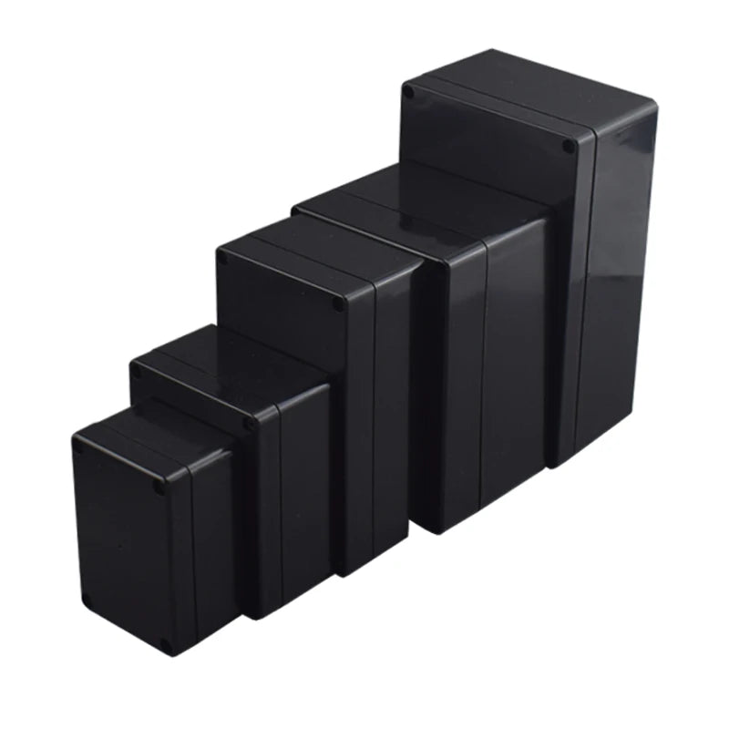 ABS Electronics Enclosure, Black or Clear Lid & Mounting Options