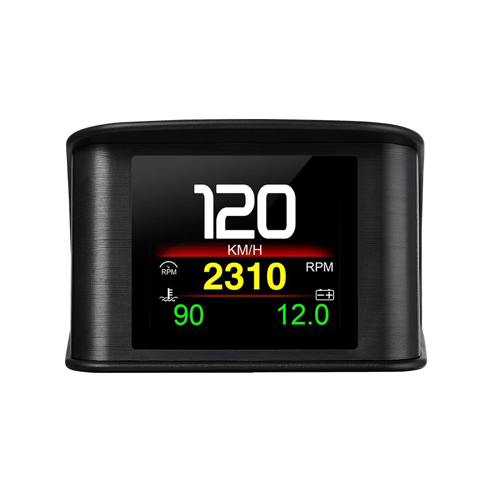 OBD2 Head Up Display Digital Speedometer with Overspeed Alarm