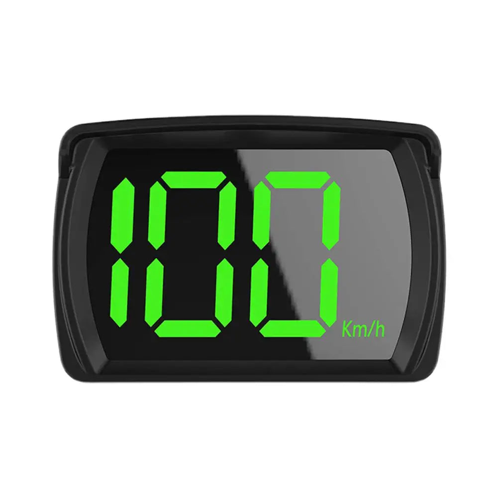 GPS Digital Dashboard Speedometer, USB Powered, Green LED