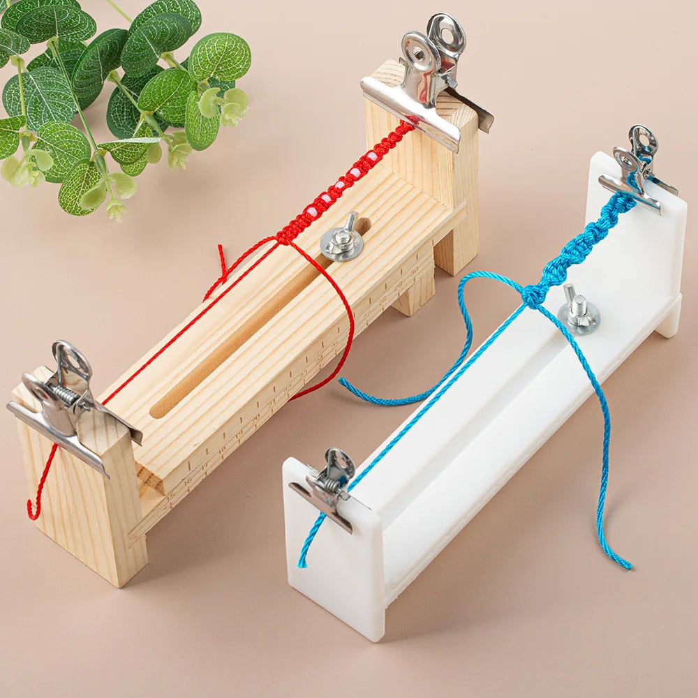 Bracelet and Macrame Weaving Loom
