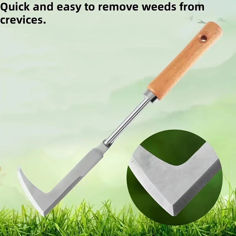 L-Shaped Garden Crevice Weeding Tool
