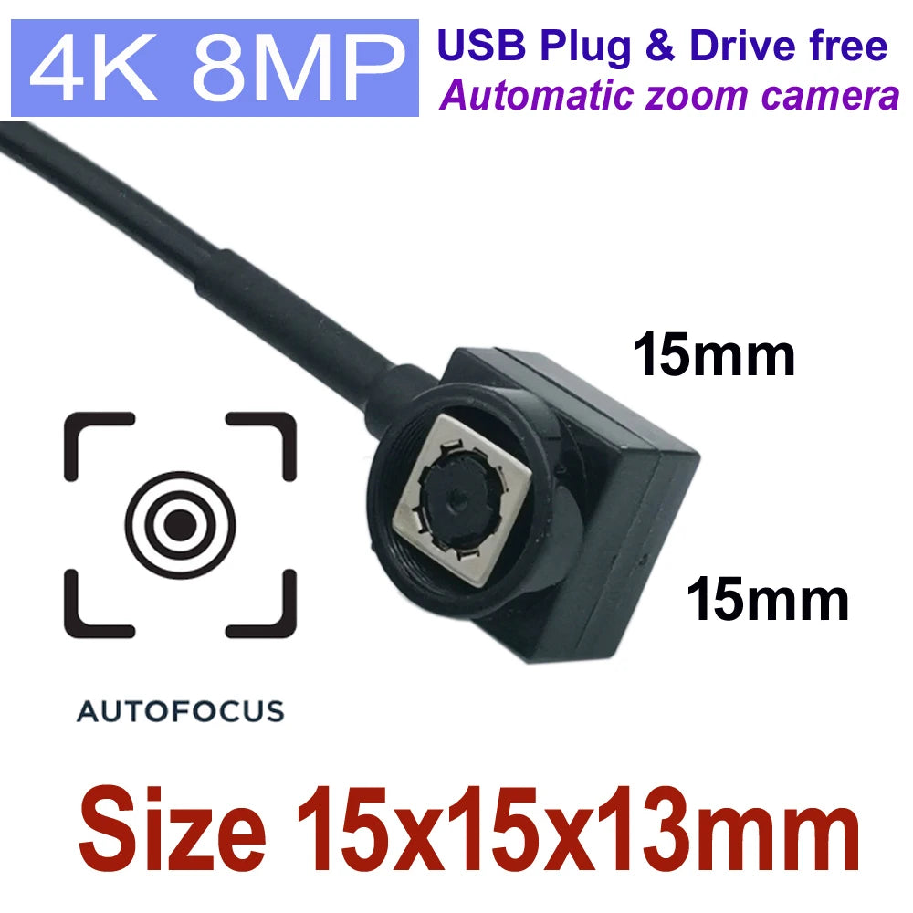 4K OTG Mini Camera with Auto Focus for Android Devices