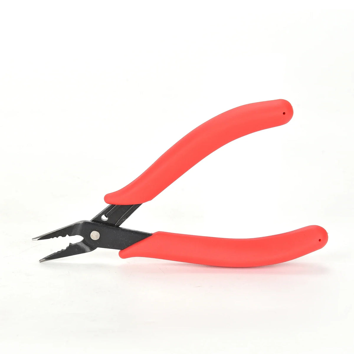 SJ494 Mini Jewellery Crimping Pliers with Red Handles