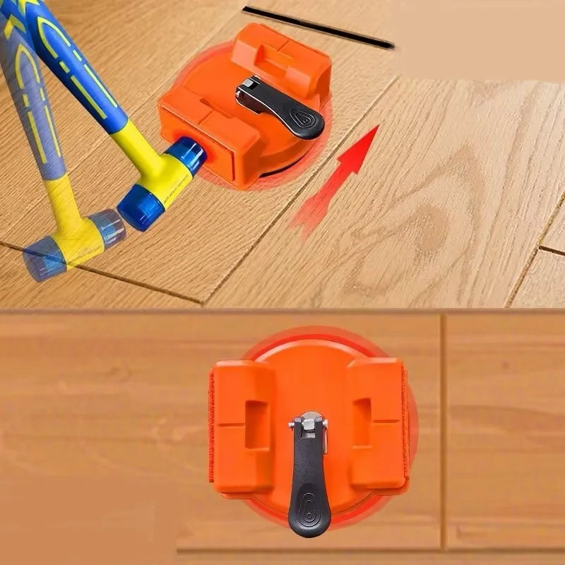 1pcs Wood Tile Vinyl Floor Crack Repair Tool Floor Gap Repair Suction Cup Tool Floor Gap Fixer Household Decoration Accessory