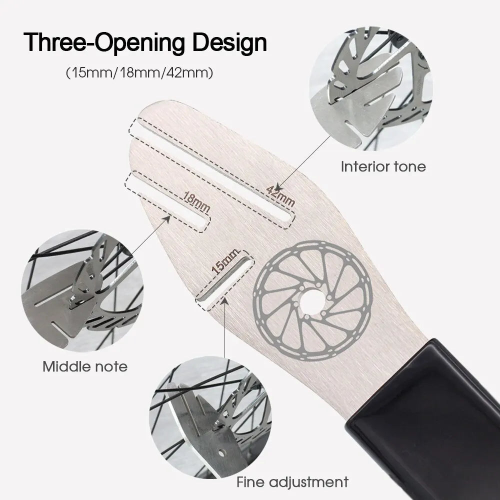 Stainless Steel Bicycle Rotor Truing Tool
