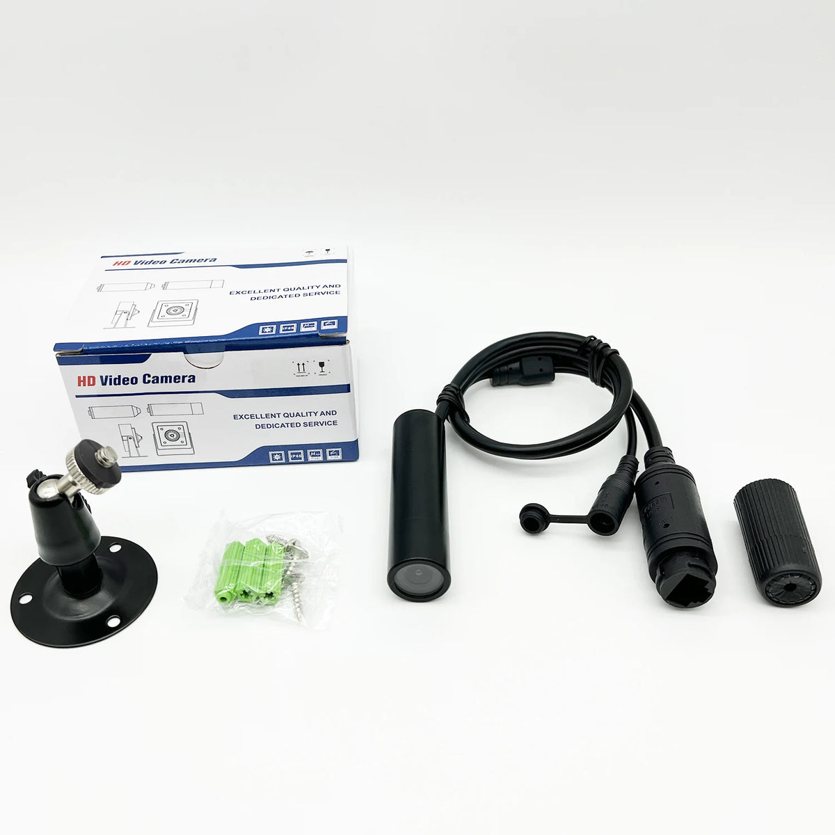 5MP PoE IP Mini Bullet Camera with Motion Detection and Onvif