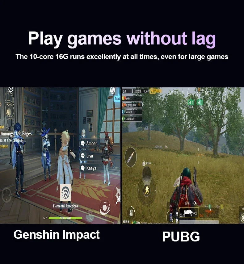 Tablet Pad 8 Pro 10,1" Android 13 con Snapdragon 8 Gen 2