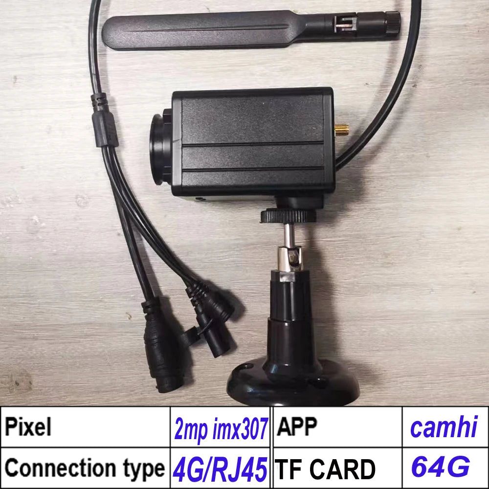 2MP IMX307 Starlight Teljes Színes Éjjellátó Vezeték nélküli IP Kamera