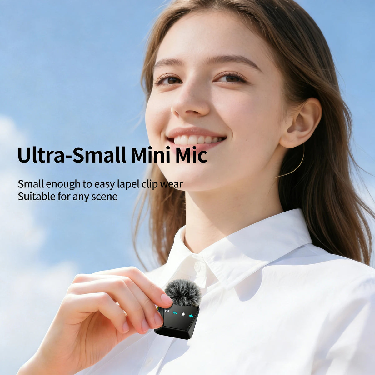 H9 USB-C Wireless Lavalier Microphone with Case