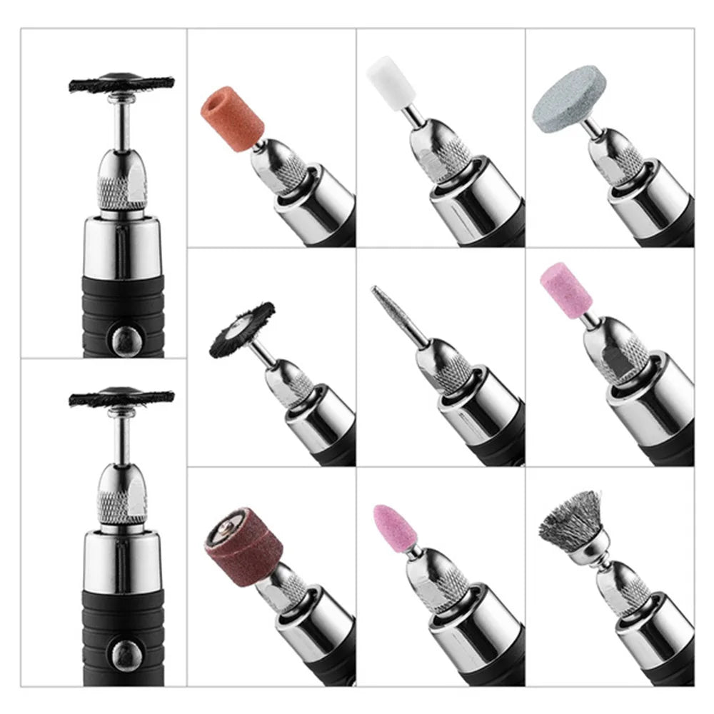 Rotary Tool Accessory Set for Power Drills, Compatible with Dremel, Includes Grinding, Polishing, Mini Saw Blades, and