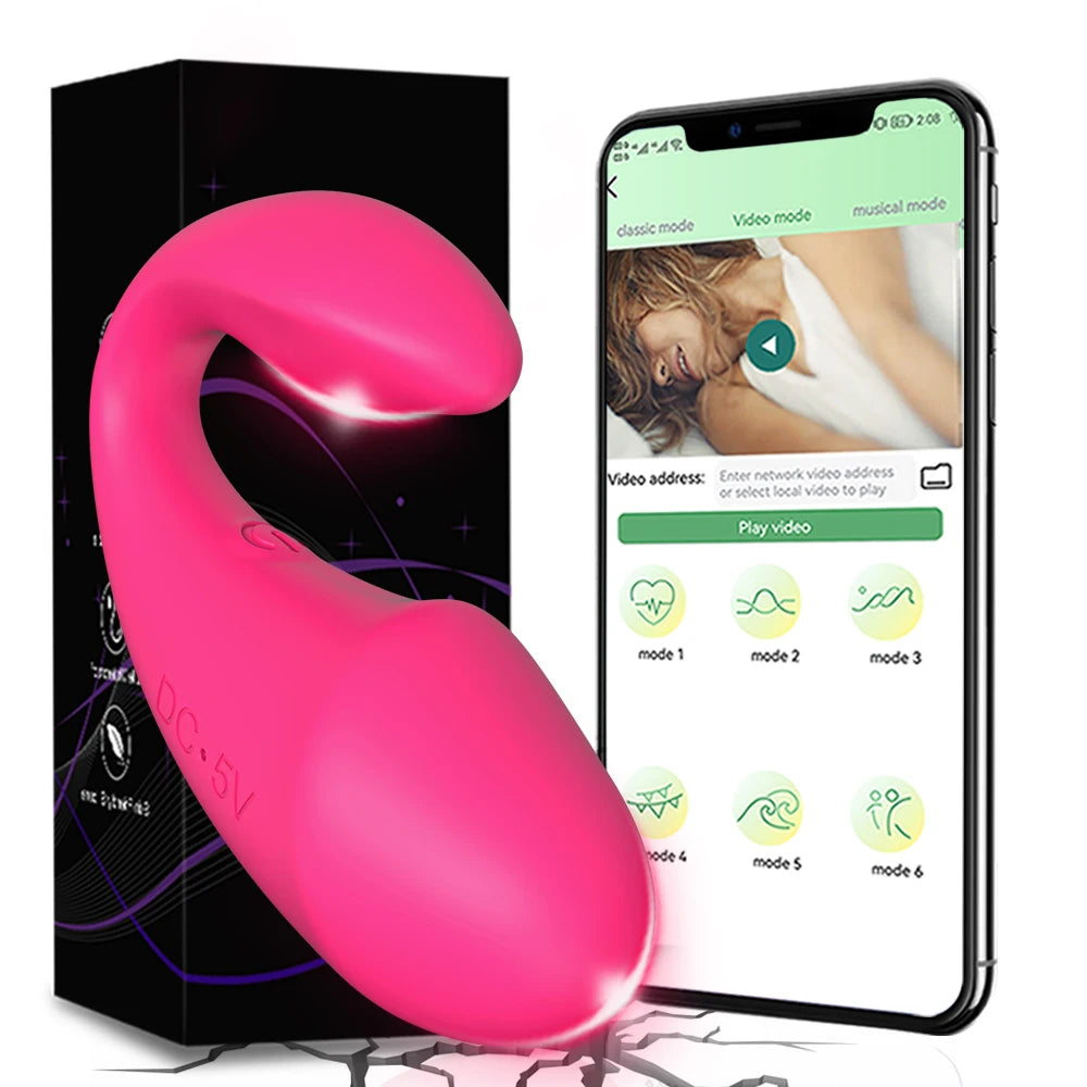 Sex Oyuncakları Uygulama Vibratörü Bluetooth Dildo Kadınlar için Kablosuz Uzaktan Kumandalı Vibratörler Giyilebilir Titreşimli Aşk Yumurtası Çiftler için Oyuncak