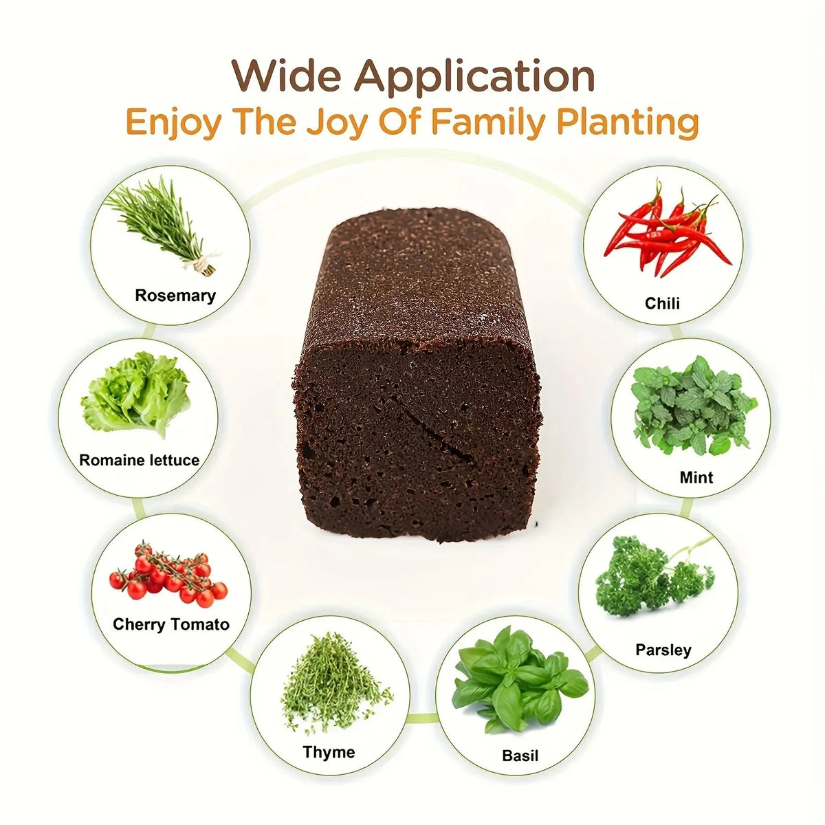 Seed-Starting Grow Sponge Refills, 20 or 40 Pieces