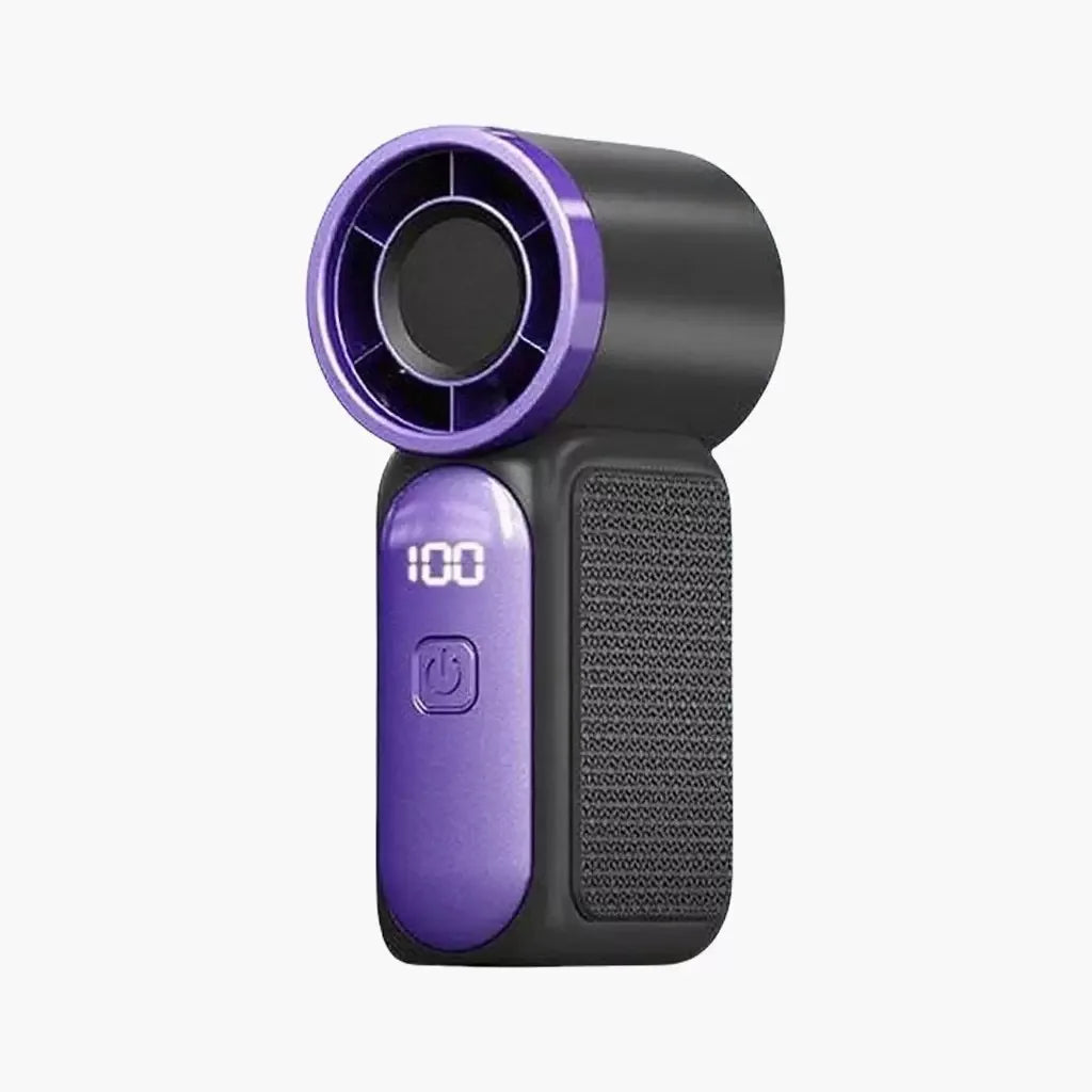 Mini-Ventilator mit fünf Geschwindigkeitsstufen und USB-C-Ladeanschluss