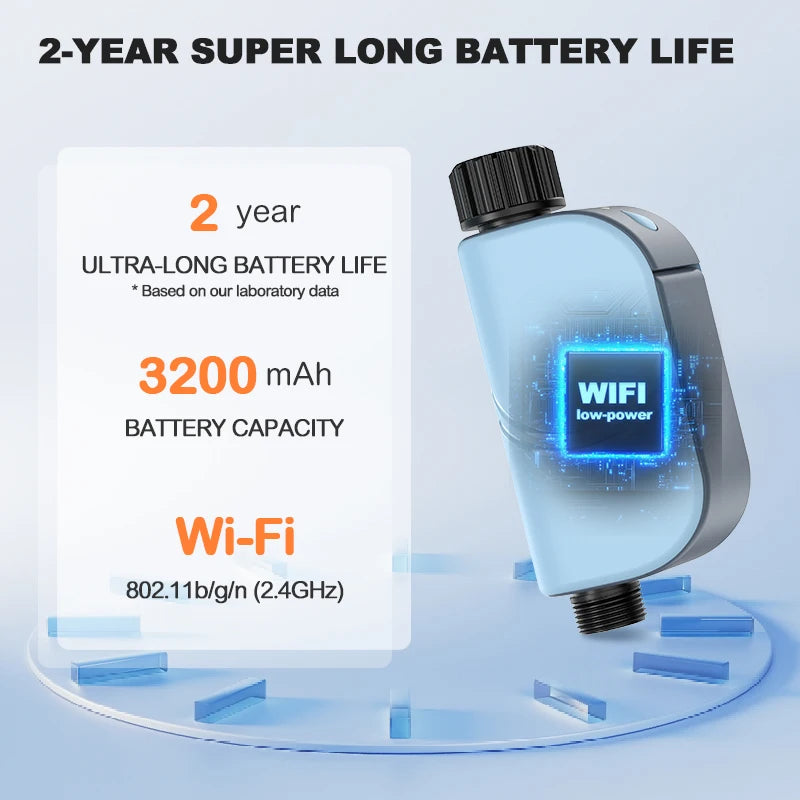 Temporizador de Regas WiFi Tuya