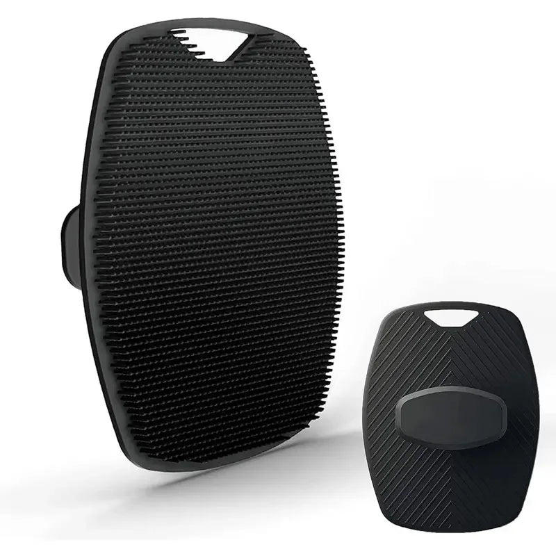 1pc Soft Silicone Body Cleansing Brush For Exfoliation Convenient Practical Easy To Clean Pamper Yourself Silicone Bath Brush 