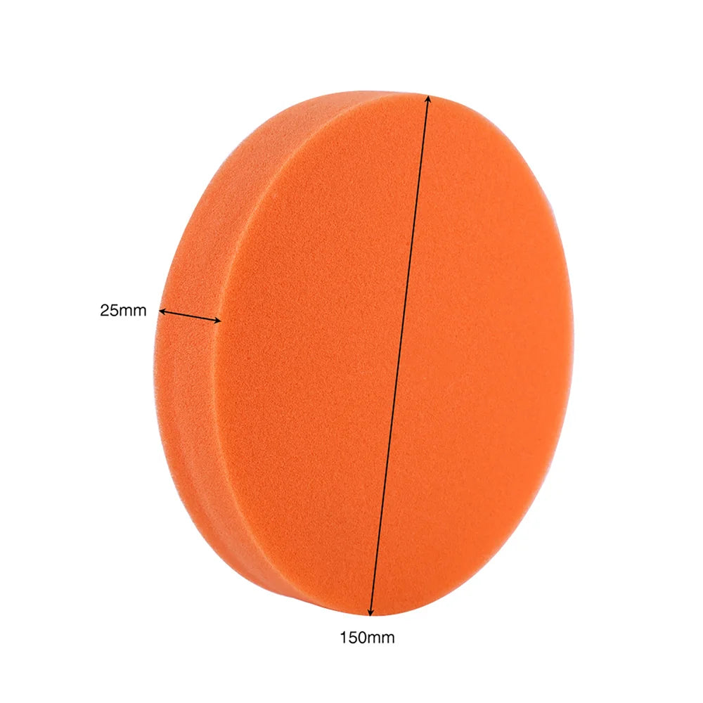 Set de 10 bureți de lustruit de 150 mm