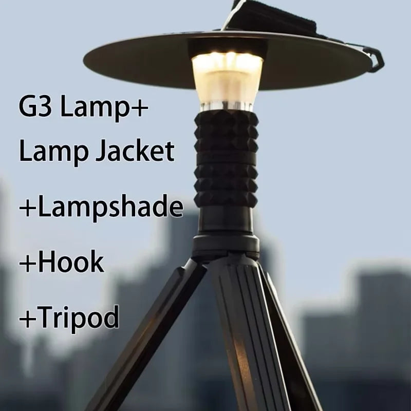 Portable LED Camping Lantern, Lamp and Set Options
