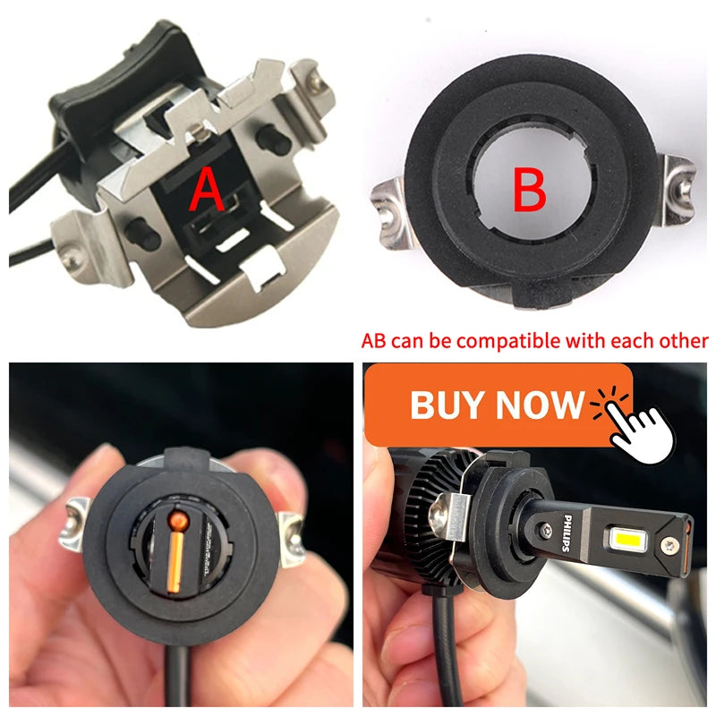 Philips Ultinon Rally 3551 LED H4 H7 H11 HB3/4 9006 9005 HIR2 Car Headlight 6500K White Max Power 50W Max Lumen 4500lm LED Bulb