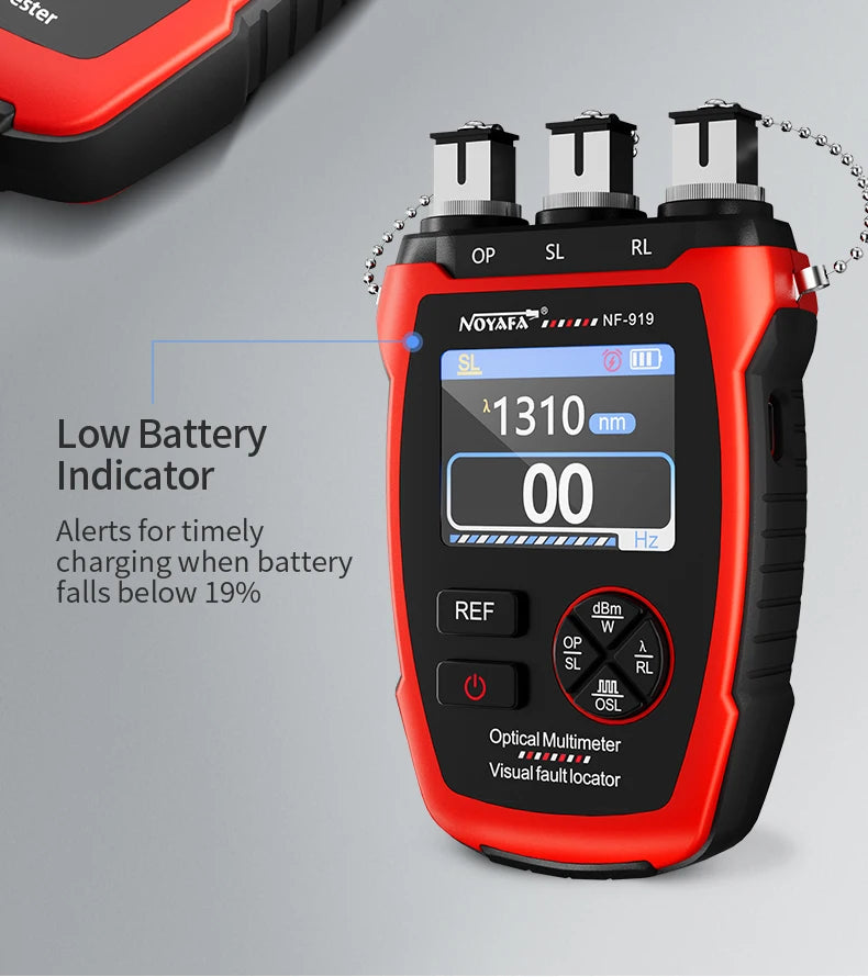 NF-919 Optical Power Meter, Light Source and VFL