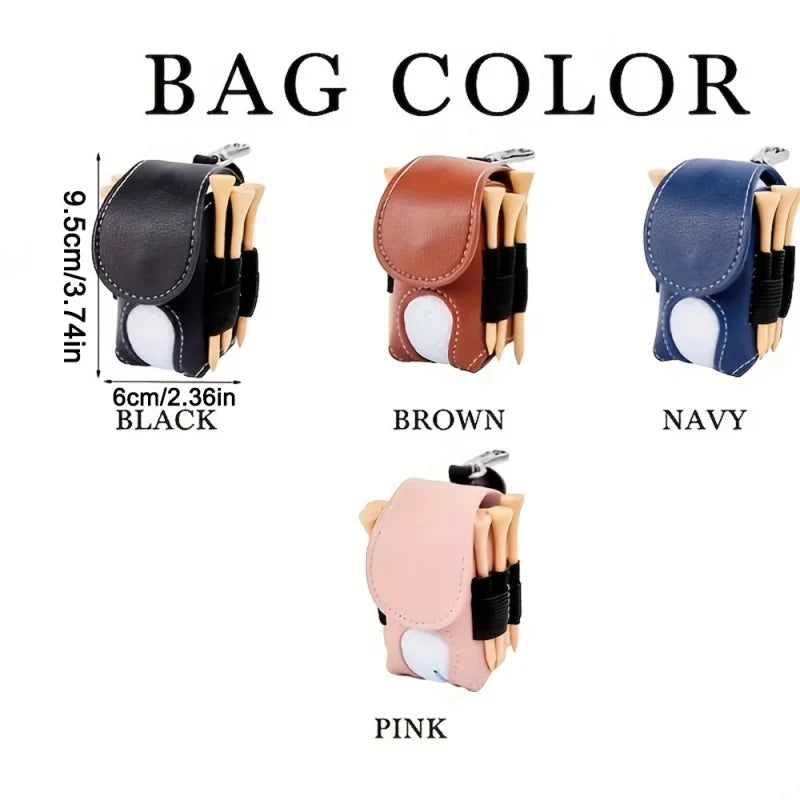 Bolsa de cintura para bolas de golfe com cinto para transporte