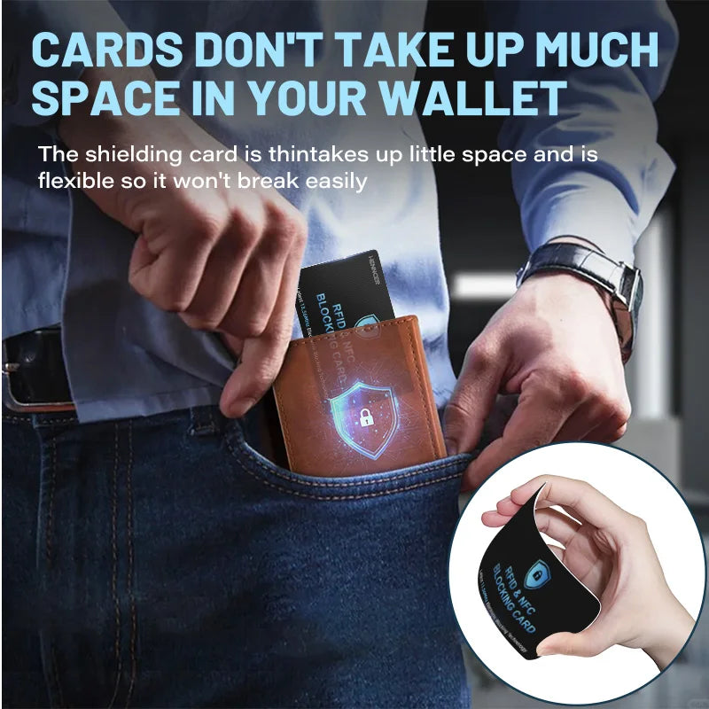 RFID Blocking Cards - Two or Four Pack