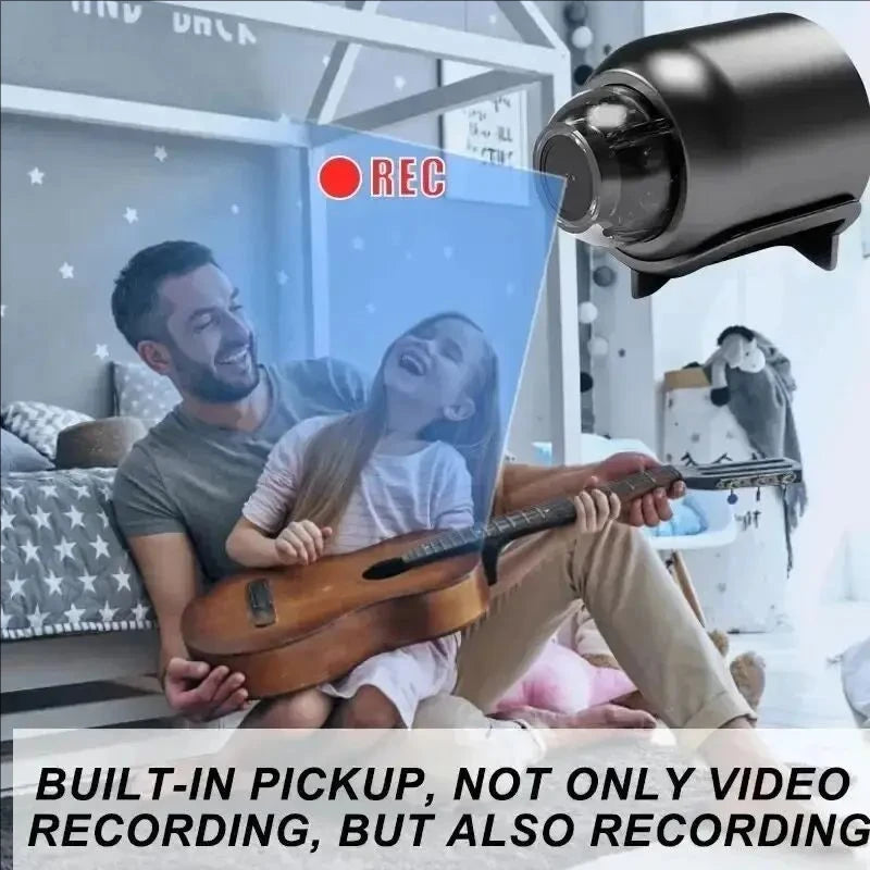 1080P Mini Camera with Night Vision, Motion Detection, WiFi