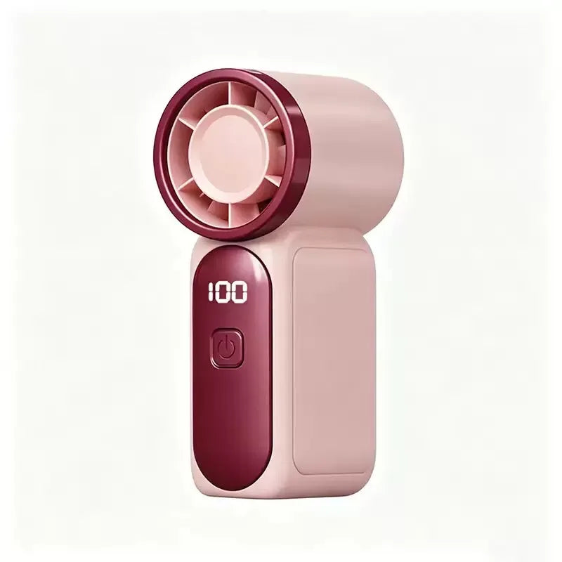 Mini-Ventilator mit fünf Geschwindigkeitsstufen und USB-C-Ladeanschluss