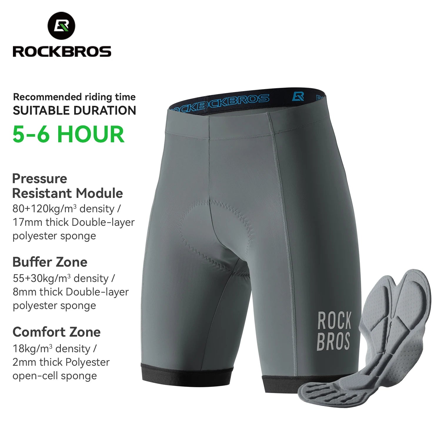 Men’s Cycling Shorts Breathable Stretch MTB Riding Shorts