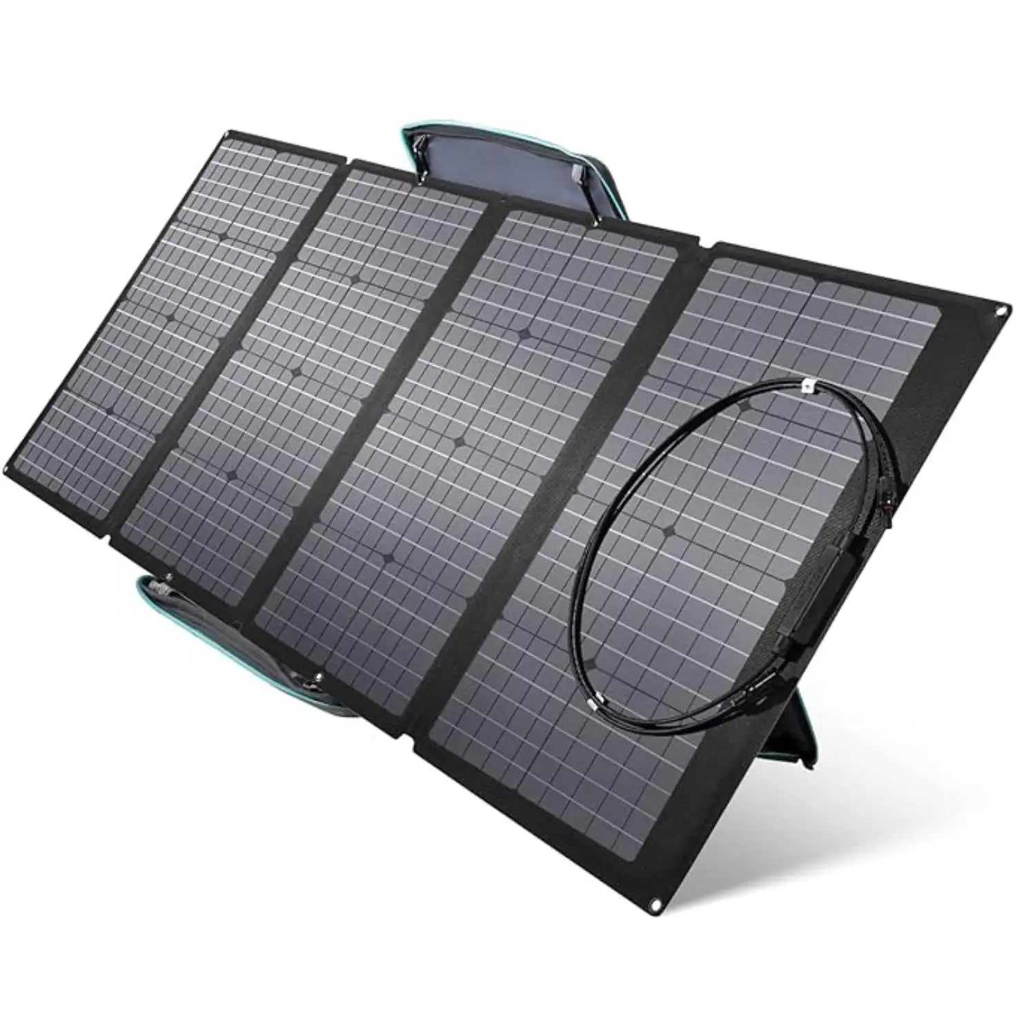 ECOFLOW Portable Solar Panel, Foldable with Carry Case, High 23% Efficiency, IP68 Water & Dustproof Design for Camping, RVs