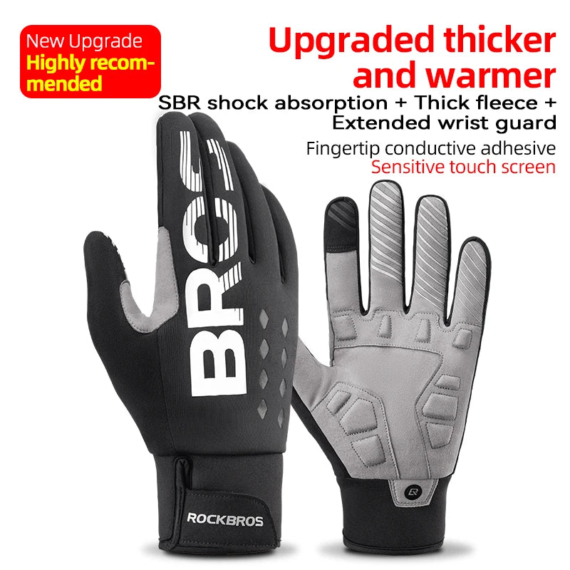 Thermal Cycling Gloves for Cold Weather Riding