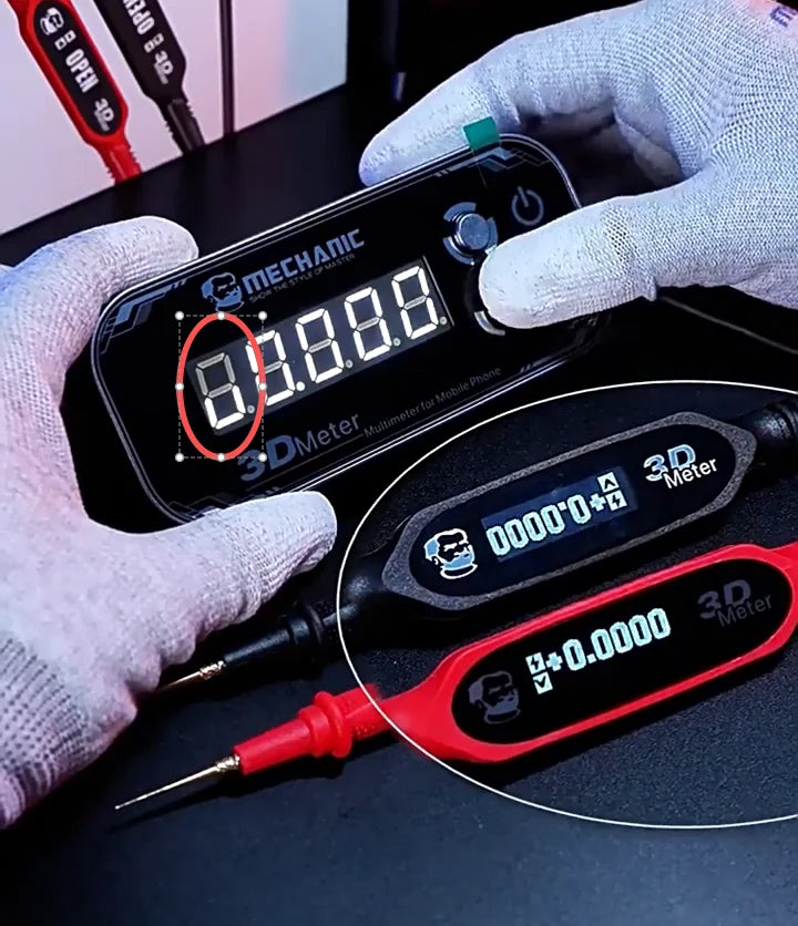 Detective 3.0 Three-Screen Electronics Meter