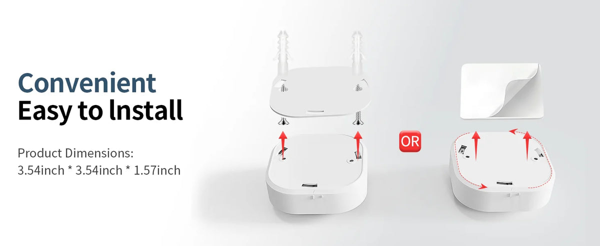 2/3/4/5/6 PCS Smoke Detector 10-Year Sensor Lifespan 360° Detection Low Battery Warning Fire Smoke Alarm Warehouse Garage Hallway Apartment Security