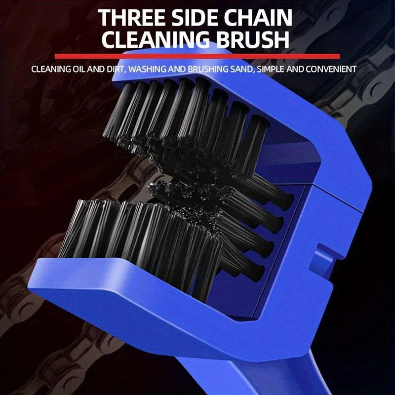 Bicycle and Motorcycle Chain Cleaning Brush