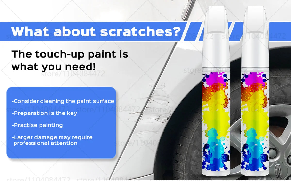 Bilfärgsreparationspenna för Tesla – Repslagningsset