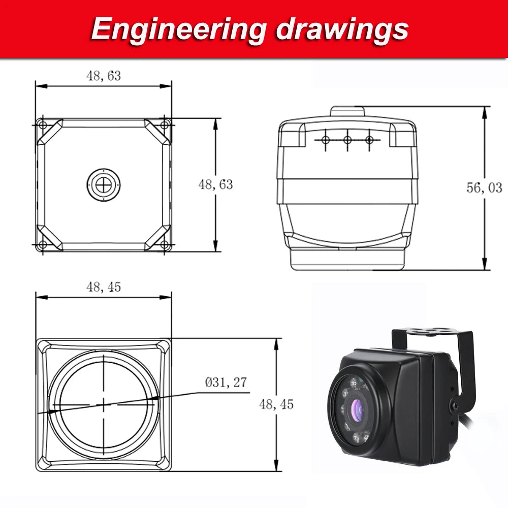 3G 4G 5MP IP Camera with SIM Connectivity and Night Vision