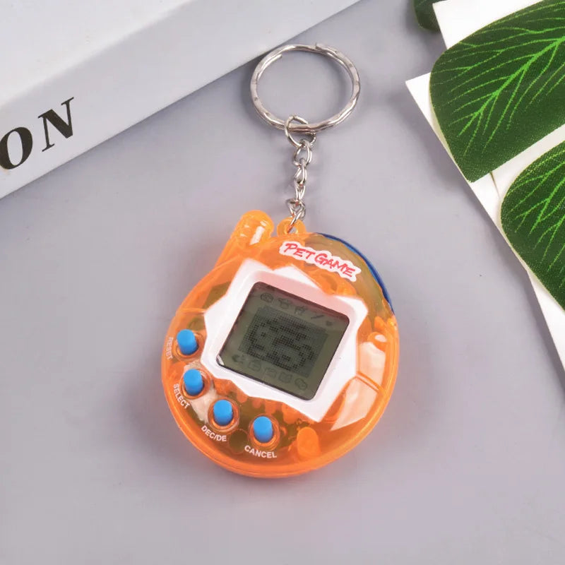 1PC Transparent Electronic Pets Nostalgic 168 Pets In One Virtual Cyber Digital Nostalgic Funny Toys Pixel Funny Play 
