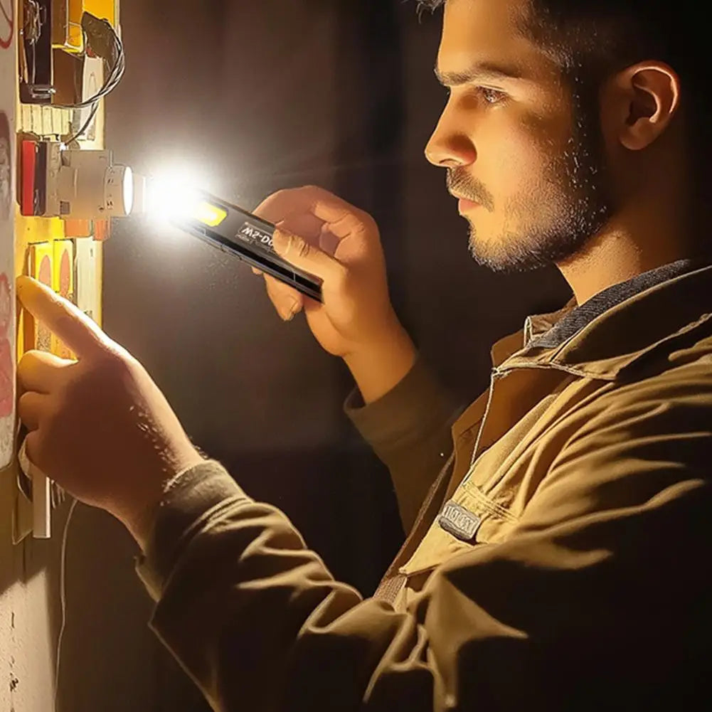 USB-C Rechargeable Hat-Clip Work Light