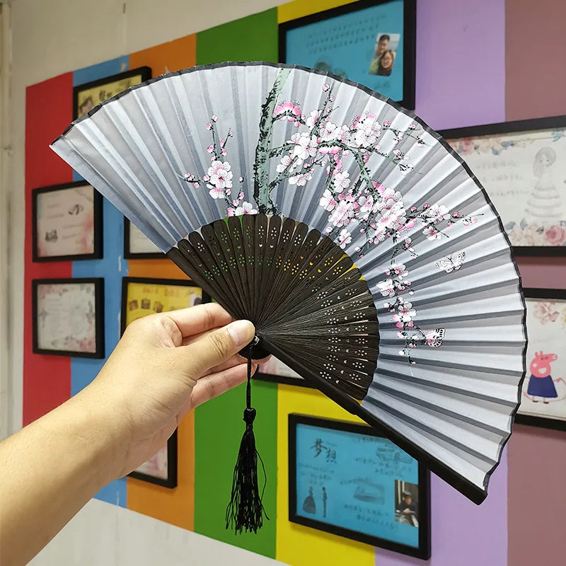 Folding Bamboo Hand Fan in Chinese Style